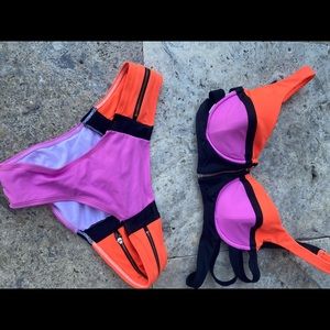 Multi colored bikini